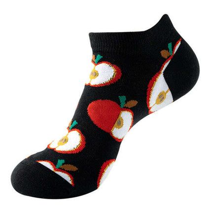 New Thin Crew Socks with Interesting Patterns - Très Elite