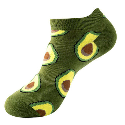 New Thin Crew Socks with Interesting Patterns - Très Elite