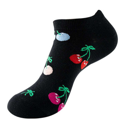 New Thin Crew Socks with Interesting Patterns - Très Elite