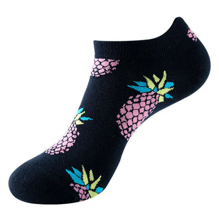 New Thin Crew Socks with Interesting Patterns - Très Elite