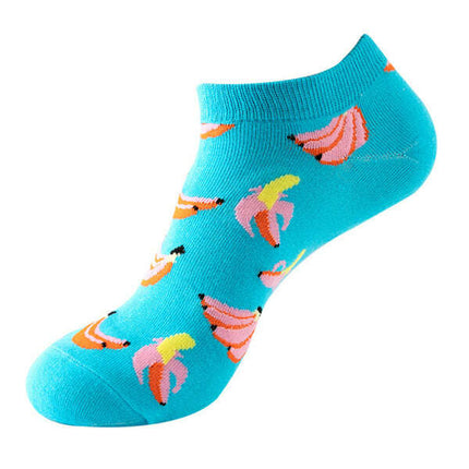 New Thin Crew Socks with Interesting Patterns - Très Elite
