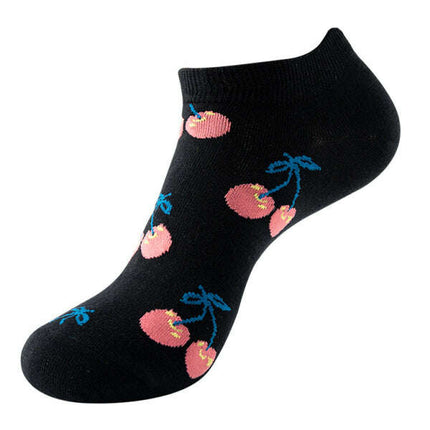 New Thin Crew Socks with Interesting Patterns - Très Elite