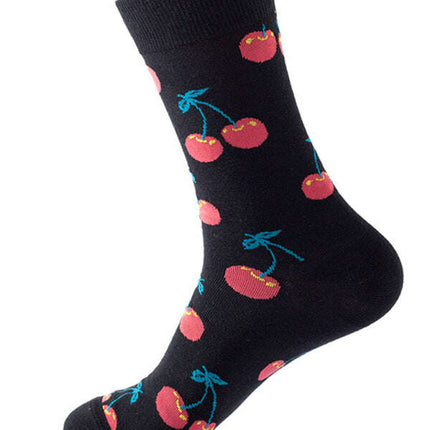 New trendy and fun fruit pattern mid-calf socks - Très Elite