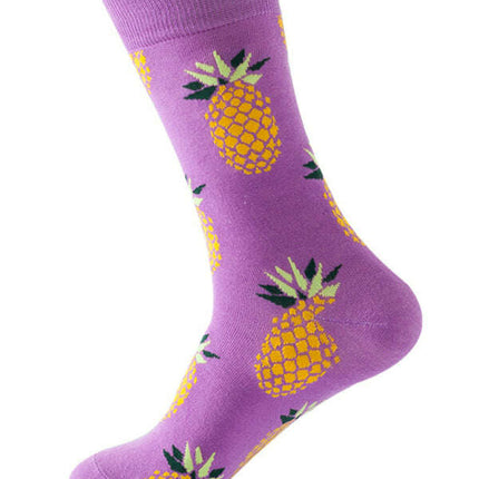 New trendy and fun fruit pattern mid-calf socks - Très Elite