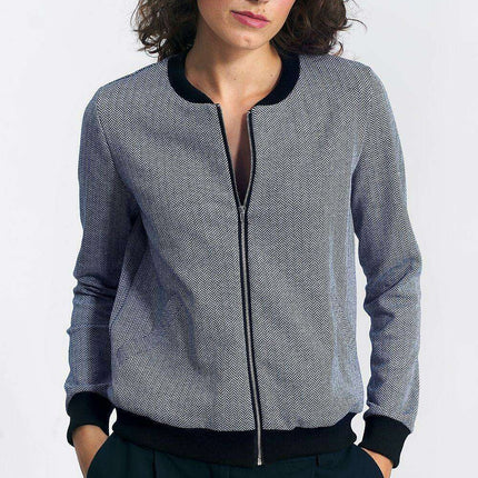 Nife Casual Bomber Jacket For Everyday Chic Style Today