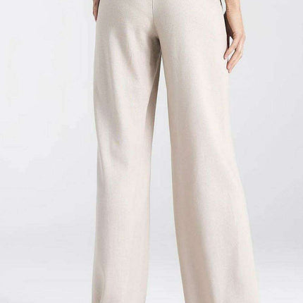 Nife Chic Relaxed Fit Wide Leg Trousers for Women Everyday - Très Elite
