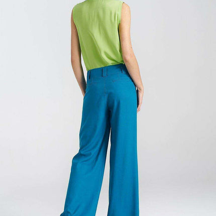 Nife Chic Relaxed Fit Wide Leg Trousers for Women Everyday - Très Elite