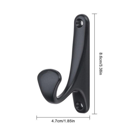 Nordic Charm Wall Hooks: Stylish Zinc Alloy Organizer for Elegant Home Interiors