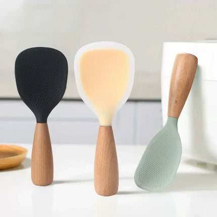 Nordic Chic: Premium Silicone Spoon Set for Gourmet Cooking - Très Elite