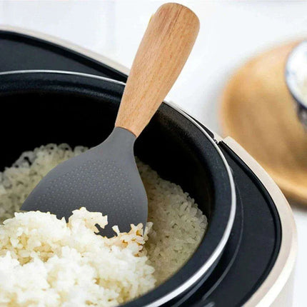 Nordic Chic: Premium Silicone Spoon Set for Gourmet Cooking - Très Elite