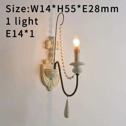 Nordic Elegance: Customizable Vintage Grey Wooden Chandelier- Très Elite- Très Elite