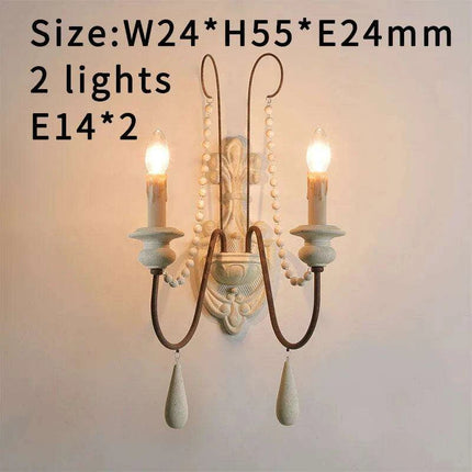 Nordic Elegance: Customizable Vintage Grey Wooden Chandelier- Très Elite- Très Elite