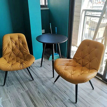 Nordic Elegance Leather Single Sofa: Redefine Comfort and Style in Your Living Space - Très Elite