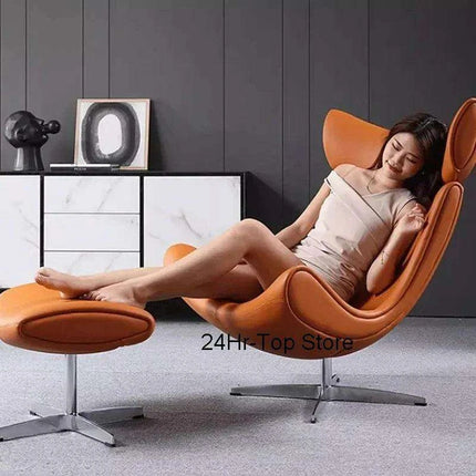 Nordic Elegance Lounge Chair for Ultimate Relaxation - Très Elite