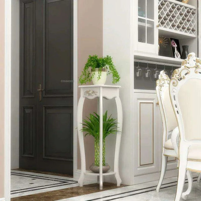 Nordic Elegance: Stylish Plant Stand for Your Indoor Oasis - Très Elite