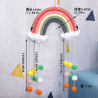 Rainbow Pom Pom Fringe1