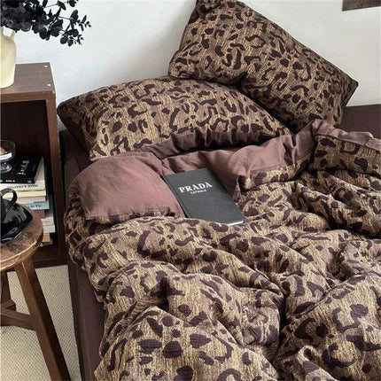 Nordic Lattice Green Grid Bedding Ensemble - Très Elite