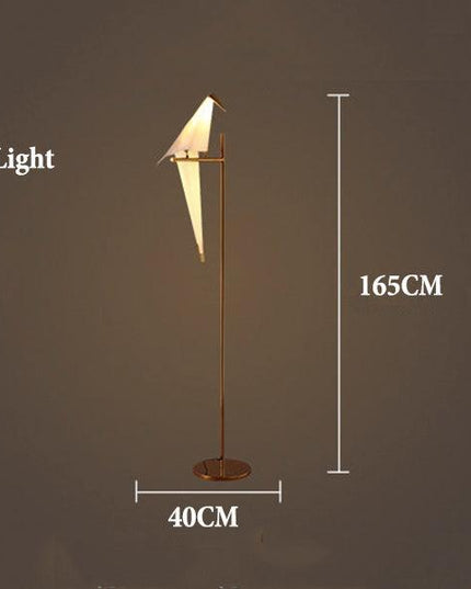 Nature-Inspired Nordic Bird Ceiling Lamp with Elegant Design