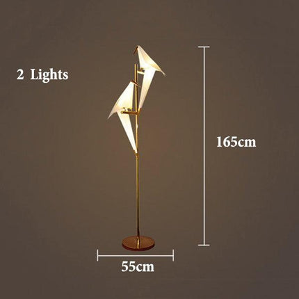 Nature-Inspired Nordic Bird Ceiling Lamp with Elegant Design