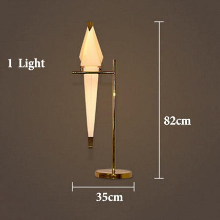 Nature-Inspired Nordic Bird Ceiling Lamp with Elegant Design