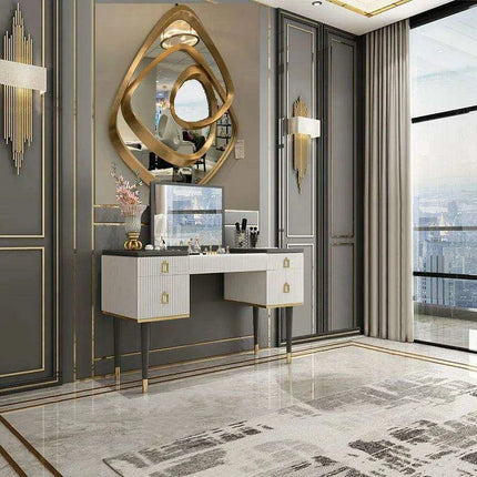 Nordic Retro Chic Hanging Mirror: Timeless Style for Home and Bathroom - Très Elite