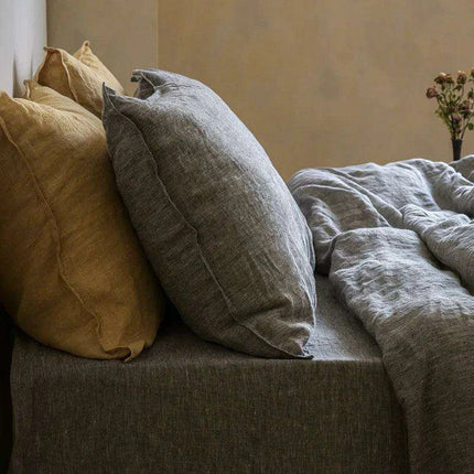 Nordic Simple & Opulence 100% Linen Duvet Cover Set - Très Elite