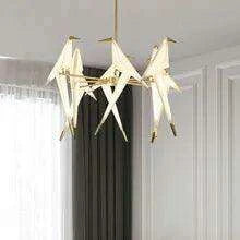 Nature-Inspired Nordic Bird Ceiling Lamp with Elegant Design