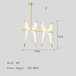 04 Birds Chandelier A / US