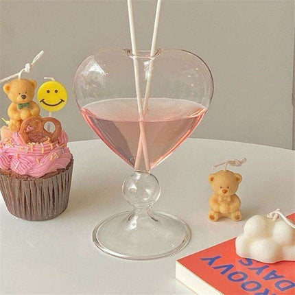 Nordic-inspired Plum Glass Vase for Chic Home Accents- Très Elite- Très Elite