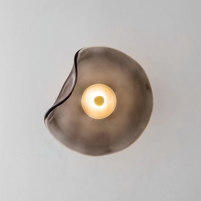 Nordic Round Glass Wall Lamp