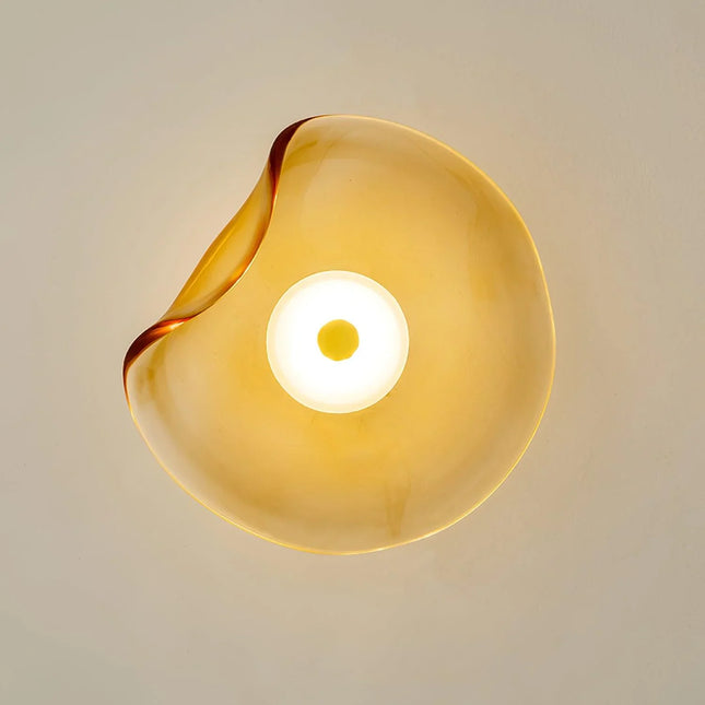 Nordic Round Glass Wall Lamp