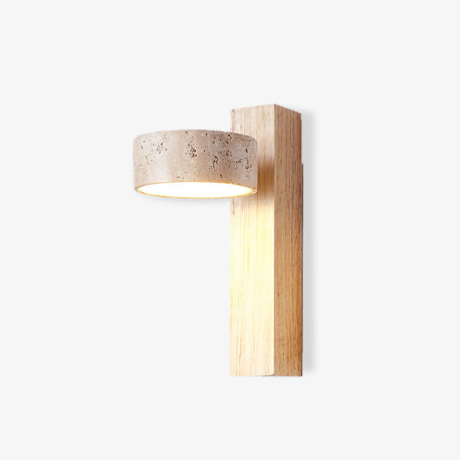 Nordic Wooden Wall Lamp