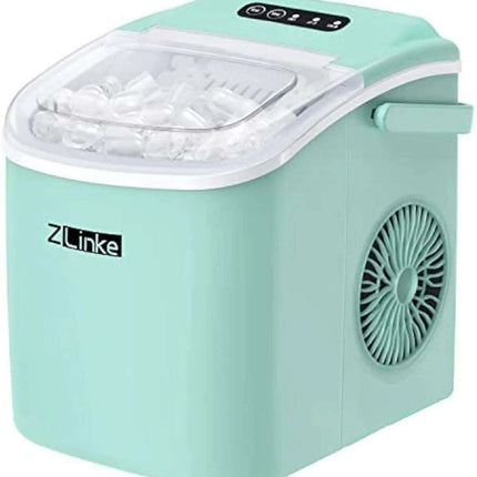 Nugget Ice Wizard: High-Performance Portable Ice Maker, 26.5lbs Daily Capacity, Sleek Design - Très Elite