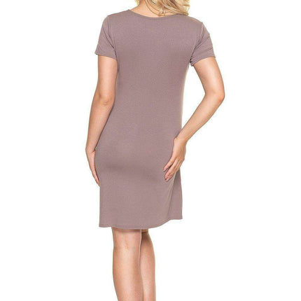 Nursing-Friendly Peekaboo Bow Maternity Sleepwear - Très Elite