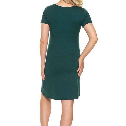 Nursing-Friendly Peekaboo Bow Maternity Sleepwear - Très Elite