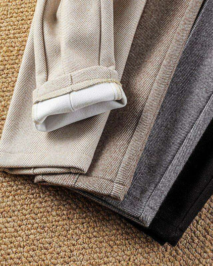 Cozy Chic Women's Velvet Harem Pants for Winter