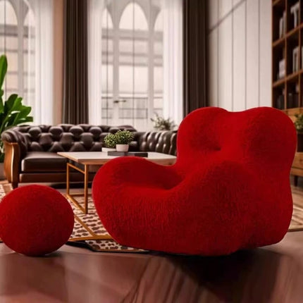 Nordic Luxury Hug Chair - Cozy Compressed Single Sofa