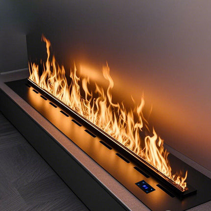 Modern 3D Steam Fireplace Insert & Humidifier for Home