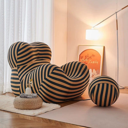 Nordic Luxury Hug Chair - Cozy Compressed Single Sofa
