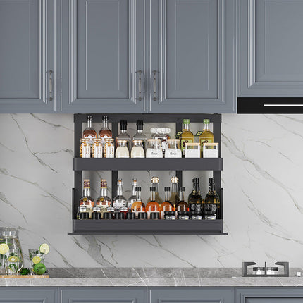 Smart Kitchen Lift Basket – Electric, Space-saving Organizer