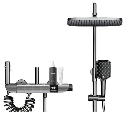 Classic Piano Key Design Shower System with Adjustable Spray