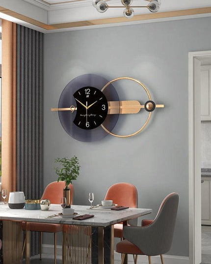 Botanica Contemporary Minimalist Wall Clock - Chic Timekeeping Solution for Modern Interiors