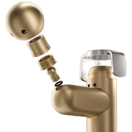 Creative Big Nose Dog Faucet – Cute Hot & Cold Mixer Tap