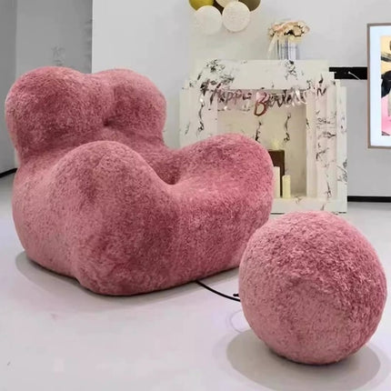 Nordic Luxury Hug Chair - Cozy Compressed Single Sofa