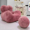 Wool roll pink