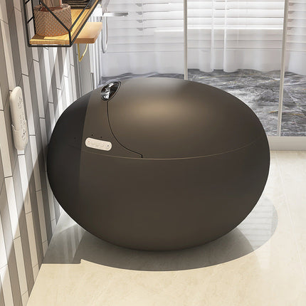 Luxury Orange Smart Toilet | Modern Design & Heated Seat