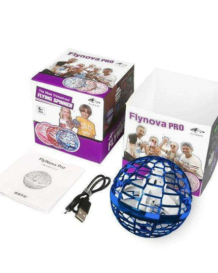 Floating Glow UFO Sphere - Enchanting Levitation Orb