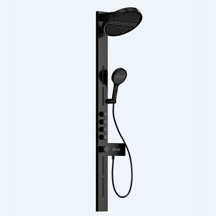 Matte Grey Thermostatic Shower Set | Concealed Design & Luxury