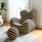 Black and yellow stripes