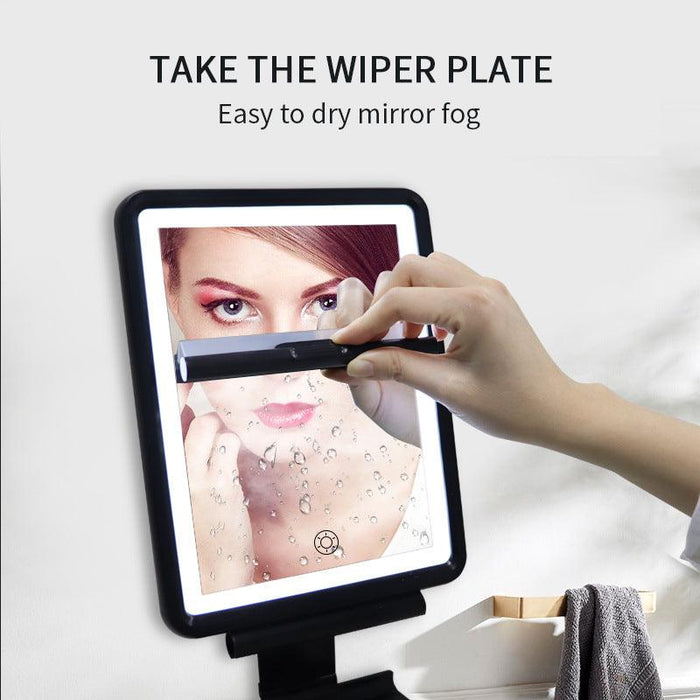 Ultimate Men's LED Grooming Mirror - Style and Precision Anywhere